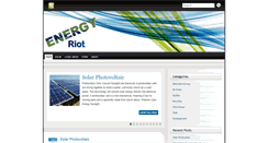 Desktop Screenshot of energyriot.com